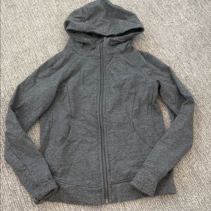 Gray Scuba Full Zip-Up Jacket Lululemon